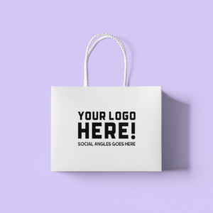 Custom printing paper shopping bag